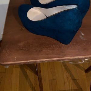 Nine West Suede, Wedge Heels